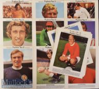 Selection of 1970s premium issue Typhoo Tea photocards of football stars^ appear in good condition