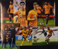 15x Signed Wolverhampton Wanderers Colour Photographs Bennet^ Perry^ Cutrone^ Santo^ and more^
