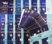 1946-83 incl. Varsity Rugby Match etc Programmes (39): A complete run of Twickenham clashes from