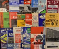 1963/64 Everton Home and Away Football Programmes includes (H) 21x League and 2x FAC^ plus (A) 21x