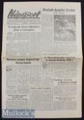 Scarce Hungarian 1964/65 Ferencvaros v Manchester United (Inter Cities Fairs Cup Semi Final