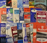 1962/63 Everton Home and Away Football Programmes to include (H) 21x League^ (A) 21x League^ 4xFAC