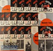 Complete Season of 1957/58 Manchester United Home Football Programmes including Nos 1-30^ missing