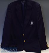 England Schools Rugby Union Blazer: Looks to be XXL^ a dark navy blue example with silver English
