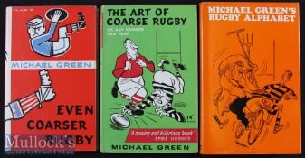 Michael Green Rugby Book Selection (3): Three classic hardbacks which hit the rugby funny-bone^