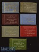 1960s Everton Season Ticket Books to include 61/62^ 63/64^ 64/65^ 65/66^ 66/67^ 67/68^ 68/69 (7)