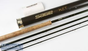 Good Sage Z-Axis Generation 5 carbon salmon fly rod ser. no. ABA0861 – 15ft 4pc line 10# wt - 9 7/