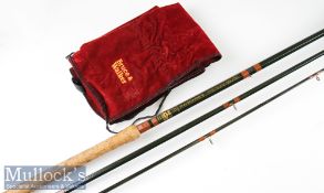Good Bruce & Walker “Hugh Falkus Sunk Line Special” Hexagraph Hand built Salmon fly rod – 15ft 4in