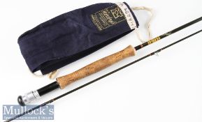Hardy’s Made in England “Hardy Graphite Fly” trout rod - 9ft 2pc line 4/5# dropped ring guides
