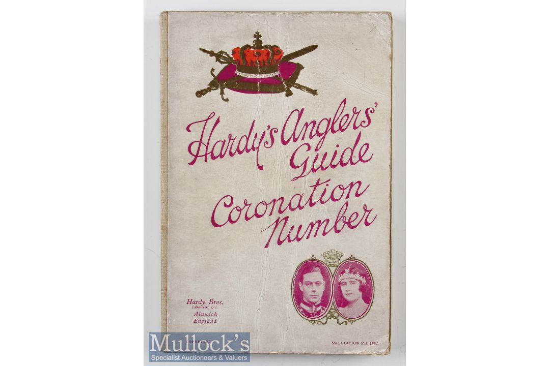 1937 Hardy’s Angler’s Guide Coronation Number catalogue -55th edition - the original Royal Cover