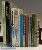Good cross section of mostly modern Fishing Books (13) – to incl Game, Coarse, Loch, Reservoir, Mr