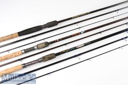 3x good carbon specimen rods – Leeda Dave Hassell GB Feeder 11ft 2pc light medium action – 2lb to