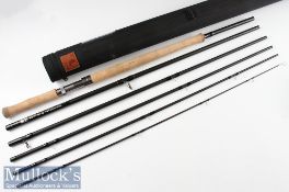 Fine as new Fulling-Mill “World Class Salmon Traveller” Model no FM-GXT -SAL11156 salmon carbon