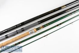 Collection of Shakespeare Dapper and East Anglian Rod Co Match Fishing Rods (3) 2x Good