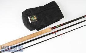 Good Daiwa Made in Scotland “Four Season” CWF15 carbon salmon fly rod – 15ft 3pc line 9-11# with