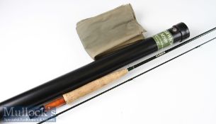 Very good David Norwich M500 Graphite brook fly rod ser. no. 3520– 7ft 2pc line 3/5#with Fuji