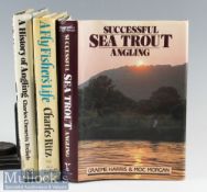 3x interesting Fishing Books - Charles Chenevix Trench “A History of Angling” 1st (1974 complete