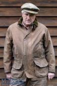 Brown Chrysalis Clothes Canvas Jacket large 42/44 some signs of use to cuffs plus Herbert Johnson