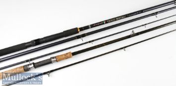 2x very good Carbon Speciman rods – Unused Avanti Gold Medal Powerwaggler 12ft 3pc Vitreous