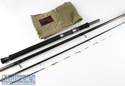 Good Terry Eustace T W B Custom Built Carbon Heavy Feeder rod - 12ft 9in 4 section with detachable