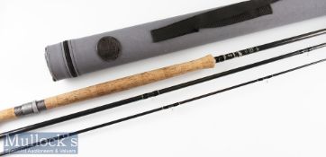Good Hardy’s Made in England “Hardy Ultralite Salmon Fly” carbon rod – 13’6” line 9#- 3x Fuji