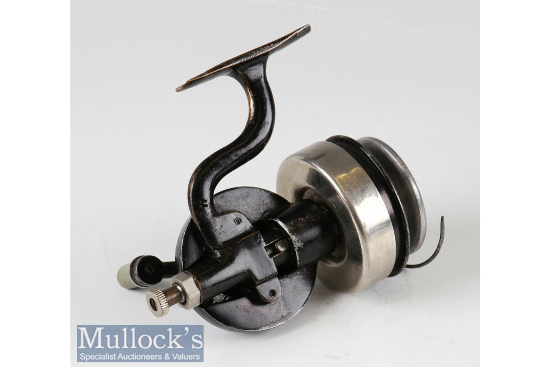 Foster of Ashbourne ‘Excelsis’ spinning reel with half bail arm, quick release spool, rear tension - Image 2 of 2