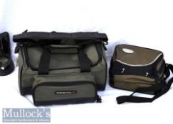 Good Prowla Cool Bait canvas fishing bag and small ‘waist tackle’ shoulder bag for casts et al (2) -