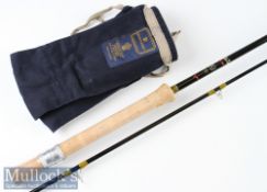 Fine as new Hardy Bros Made in England “Fibalite Spinning” brook spinning rod – 7ft 2pc in