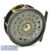 J S Sharpe of Aberdeen 4” The Scottie alloy fly reel in Perfect style, with cooper O ring line