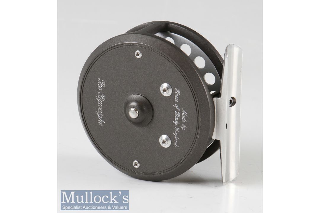 Fine Hardy The Flyweight alloy fly reel and spare spool – 2.5” dia with smooth alloy foot stamped - Image 3 of 3