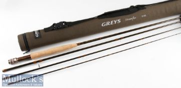 Fine as new Greys Alnwick “The Streamflex” carbon trout travel fly rod c2018 – 10ft 3pc line 5# -