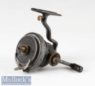 S Allcock & Co Redditch Duplex thread line spinning reel U shaped spring line guide, cone locking