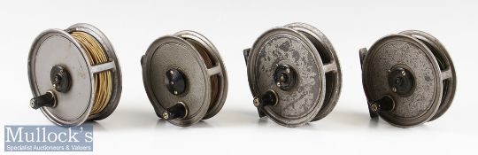 J W Young & Son Pridex Reel Selection to include 3 ½” wide drum^ smooth finish^ plus 3 3/8” reel