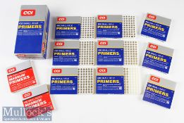 2x Cases of CCI 550 small pistol Magnum primers (200)^ plus 900 CCI 400 small rifle primers boxed
