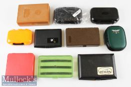 Selection of Fly Boxes mostly appear unused in various sizes. (10)