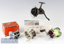 Mixed Fishing Reel Selection (4) including Shakespeare Criterion 1960 Model HD with box^ Shakespeare