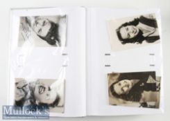 Large Selection of Various 1930-40s Entertainment Autograph many hand signed^ other facsimile issues