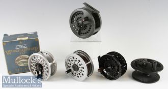 Shakespeare Reel Selection (4) including Worcestershire Fly Model 2629 3 ½” with line guide^ in