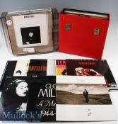 Assorted Selection of Vinyl Records including a Leonard Cohen^ Joan Baez^ Eric Clapton^ The Hollies^