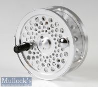 Ken Sawada Sussex Salmon I 4” Fly Reel^ ventilated reel with skeleton back^ rear drag adjust^