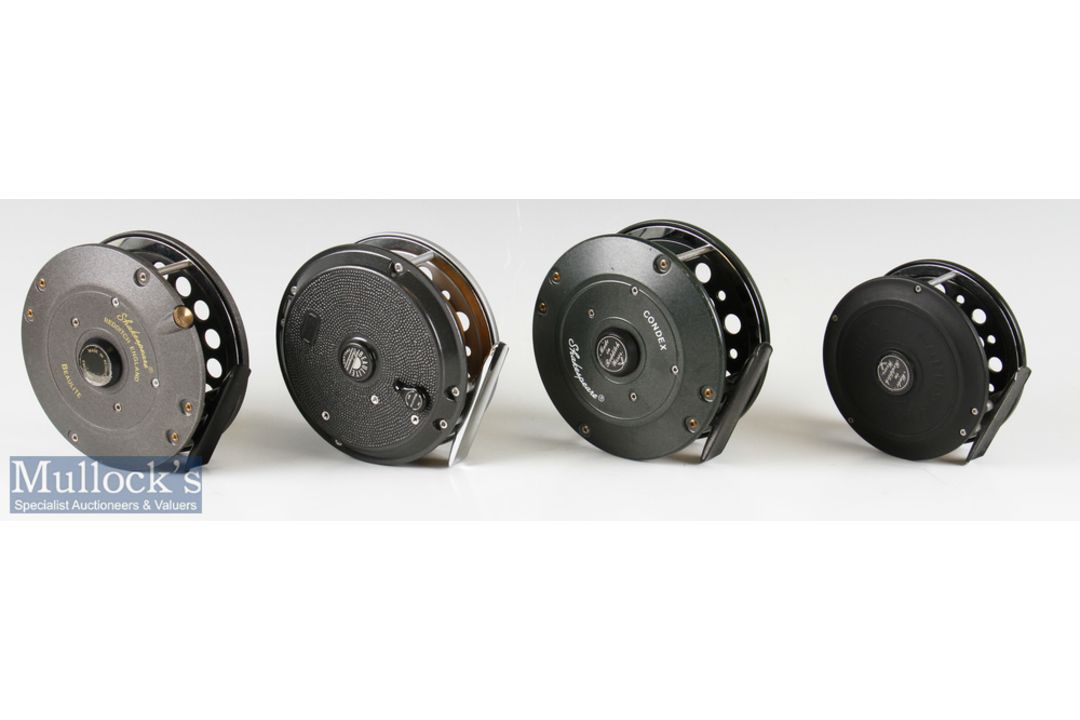 4x Shakespeare assorted Fly Reels including 4 ¼” Condex with wide drum in green finish^ 2x 4 ¼” - Image 3 of 3