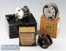 Collection of various sea and other reels (3) including Garcia Mitchell 602P salt water reel in
