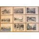 Collection of (15) litho postcards of Northern India published by Bremner c1900s. Set includes views - Image 2 of 2