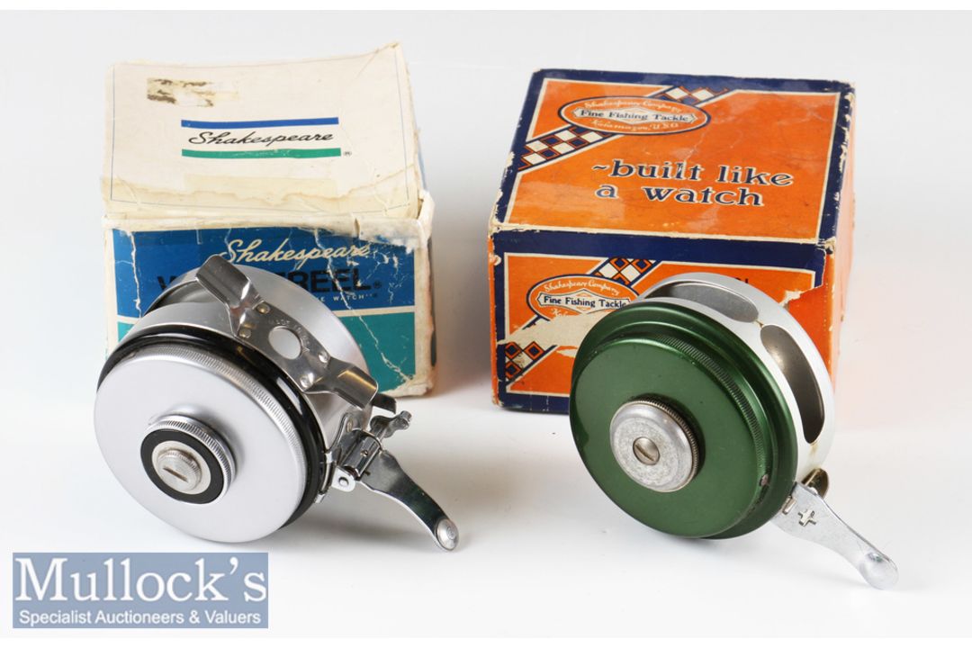 2x Shakespeare Auto Fly Reels models 1821 in used condition and 1826 in good used condition with - Image 1 of 3