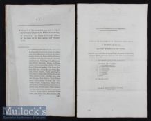 Cold Bath Fields Prison Report On Prisoners & Conditions There 1799 A detailed 15page printed