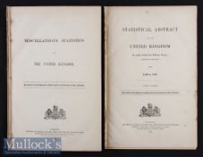 Miscellaneous Statistics of the United Kingdom 1857 Documents covers population^ education^