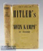Adolf Hitler Mein Kampf Book with pencil inscription from possibly owner dated 1939^ with yellow