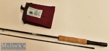 Fibatube Self Assembly No3 Trout Fly Rod 6ft 1in glass fibre 2 piece^ cork handle^ nice clean rod^