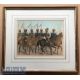 India - Original colour lithograph of the 2nd Bombay lancers review order c1900s by R Simkin. In - Image 1 of 2