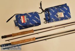 Daiwa Osprey Carbon Pro-Fly 9ft Fly Rod 2 piece #4-6^ PF-9^ in good condition with maker’s cloth